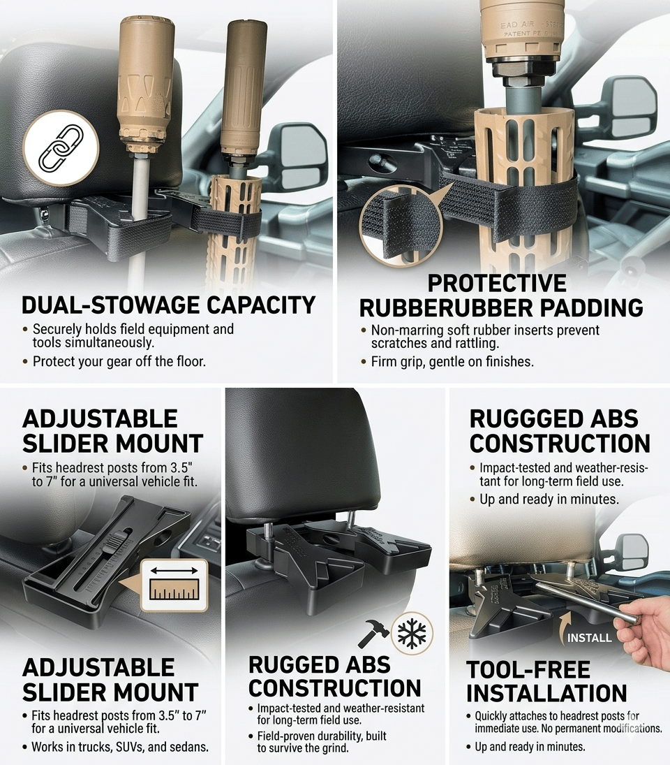 🔥Upgraded Heavy-Duty:The Ultimate Universal Seat Back supporting structure Rack – Buy 2, Free Shipping