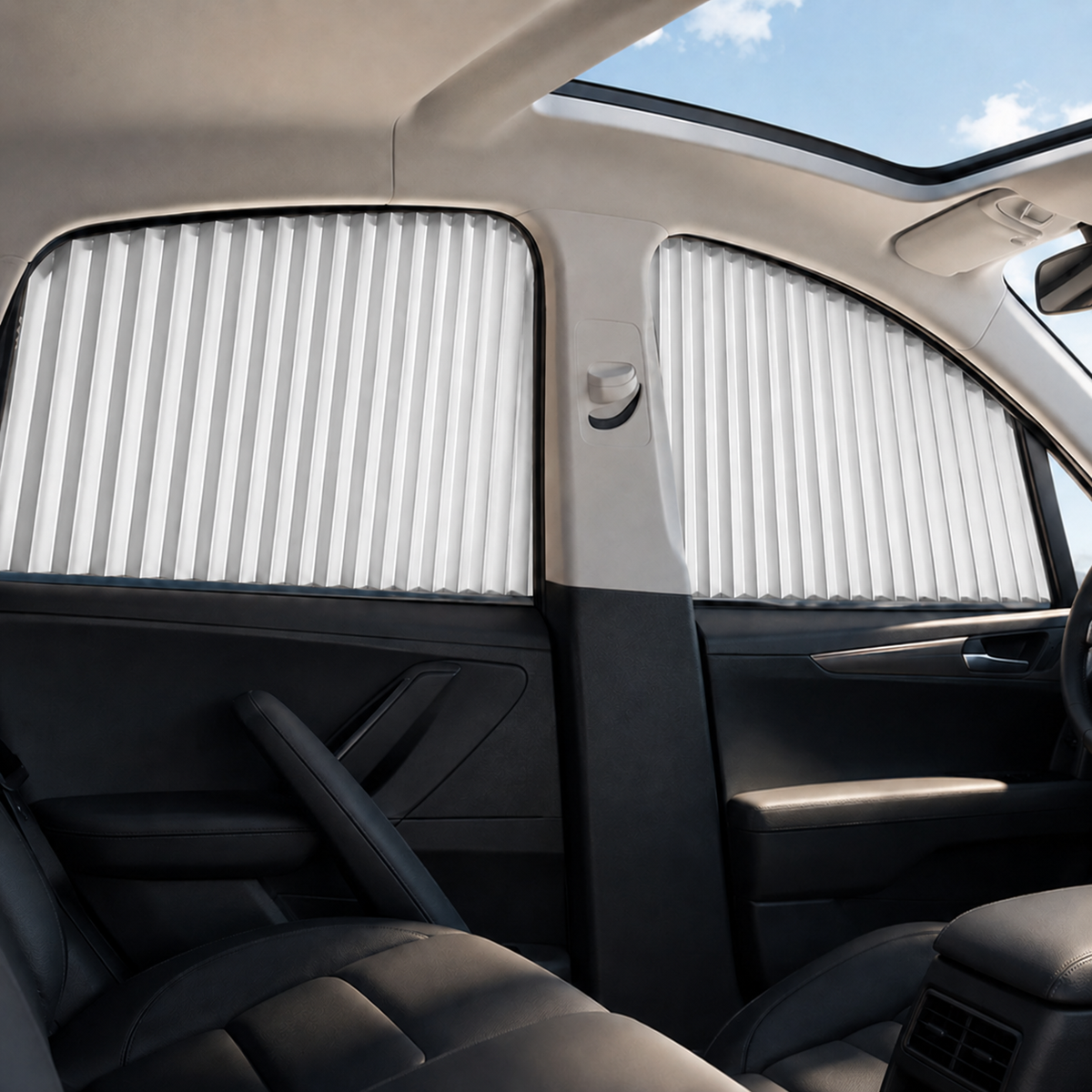 🚘 Retractable Sliding Car Window Sunshade