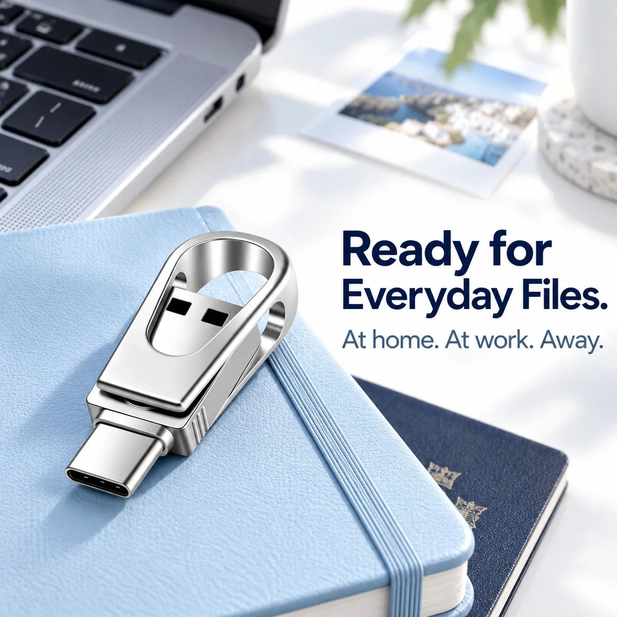 USB Flash Drive for Photos & Files | Less Clutter 📱