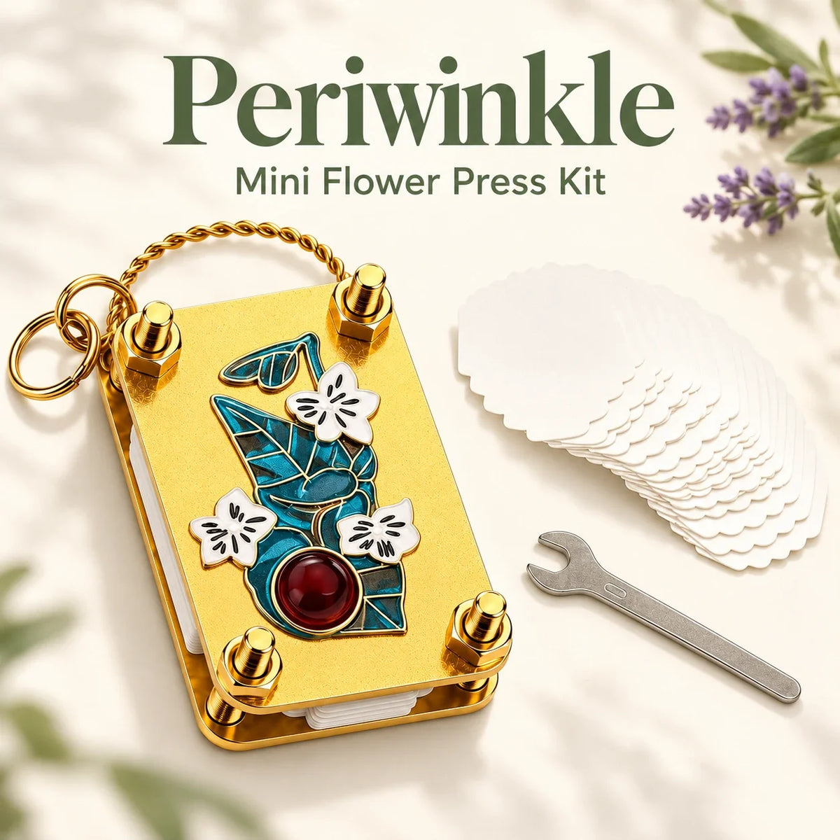 Mini Flower Press Kit 🌸 Press Petals & Clovers on the Go