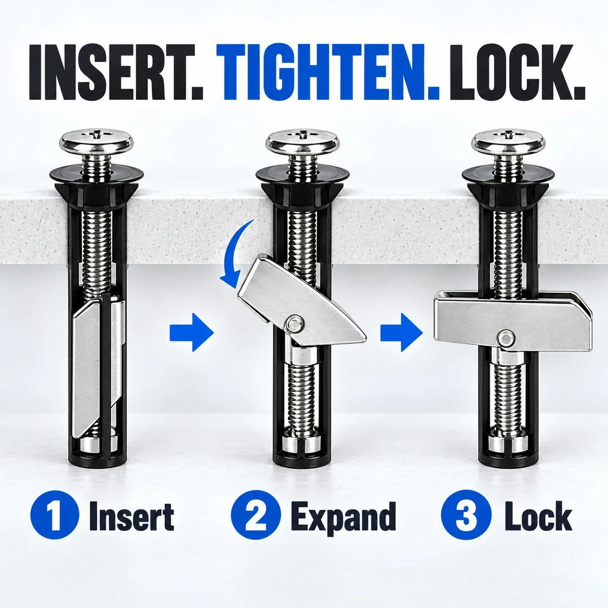 Toilet Seat Locking Bolts – Stop the Wobble 🔒