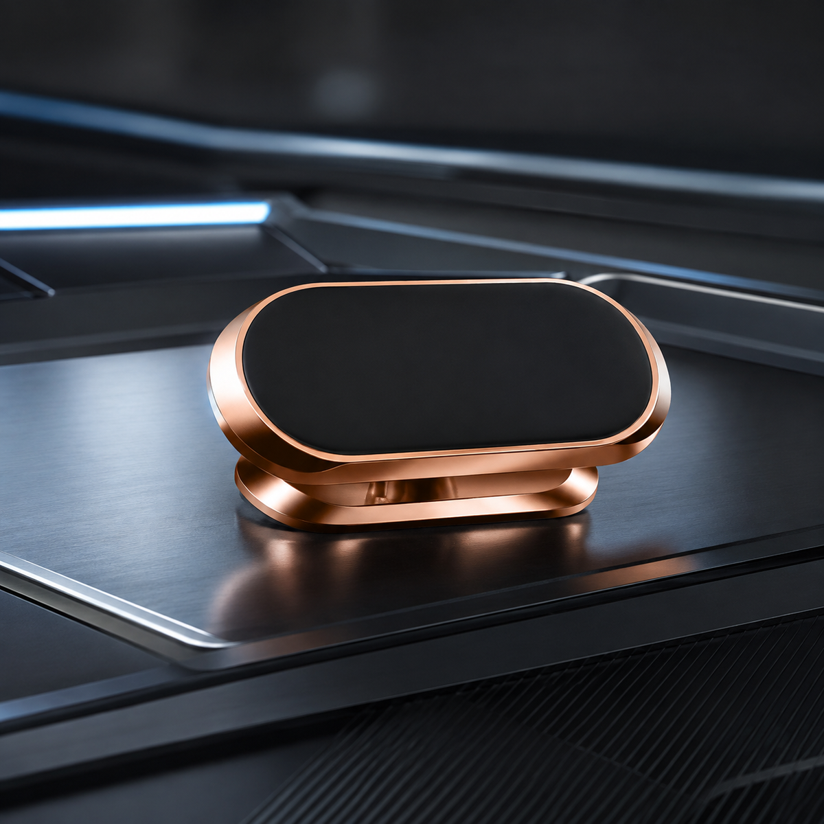 🧲 Ultra-Strong Metal Magnetic Car Phone Mount – 360° Rotation Hands-Free Holder 📱