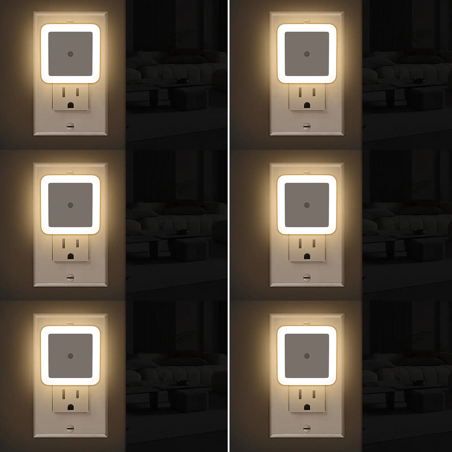 Auto On/Off Light Sensing LED Night Light