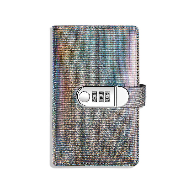 Glitter Combination Lock Budget Binder - Secret Cash & Receipt Organizer💖