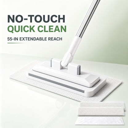 No-Touch Multi-Surface Mini Mop — without bending down or touching the mess.
