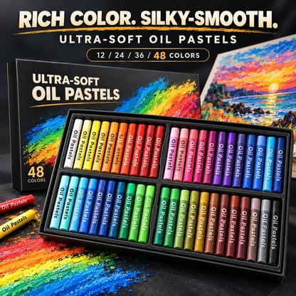 Artist-Grade Soft Oil Pastel Set