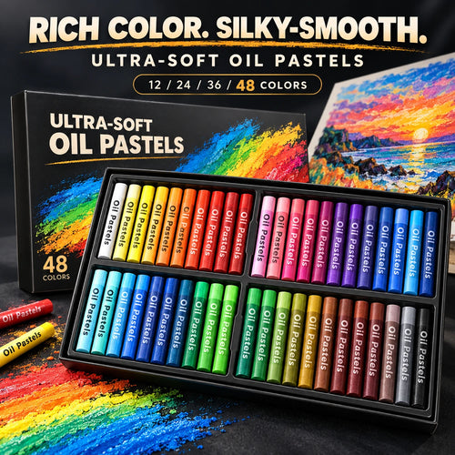 Artist-Grade Soft Oil Pastel Set