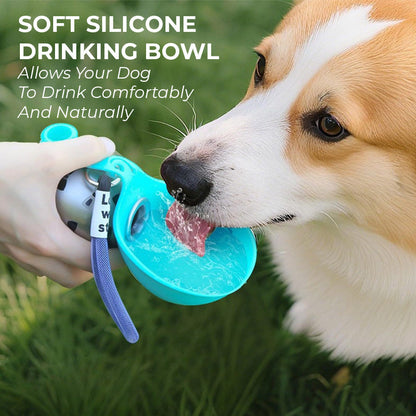 🎉 2026 Sale — Over 19,000 Sold! 🐾 2-in-1 Portable Dog Water Bottle – Flips Open to a Bowl, Leak-Proof Stainless Steel – Hydration on the Go! ✨