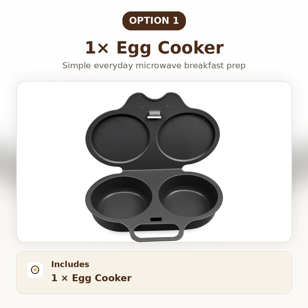 Microwave Egg Cooker for Quick & Easy Breakfasts