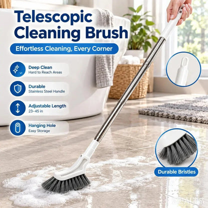 🧼 Reach Further, Clean Deeper | Telescopic Crevice Brush