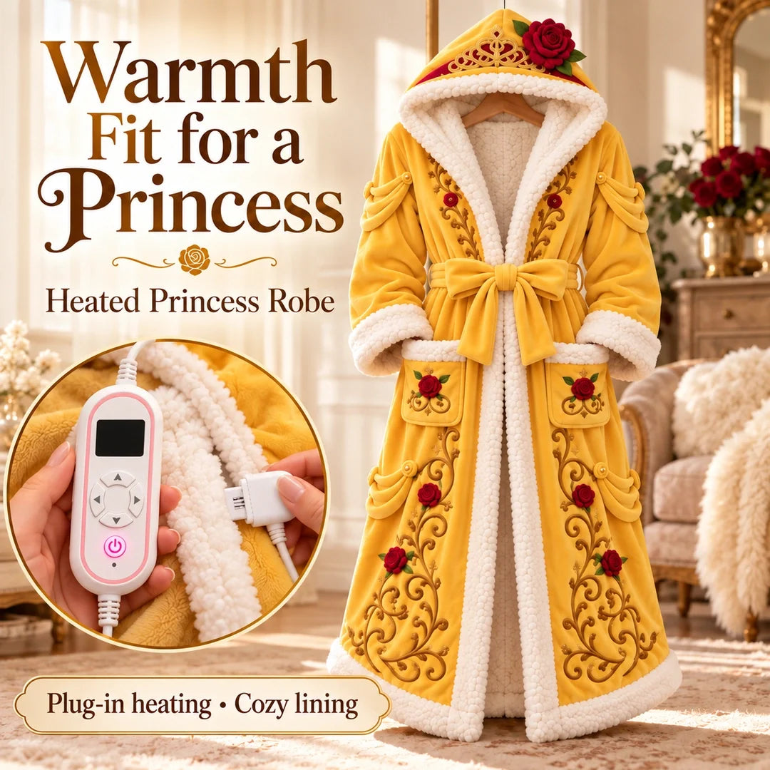 Princess Heated Robe for Cozy Evenings