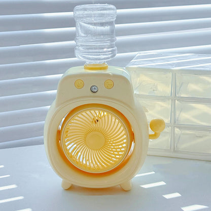 Portable Desk Misting Fan & Mini Humidifier