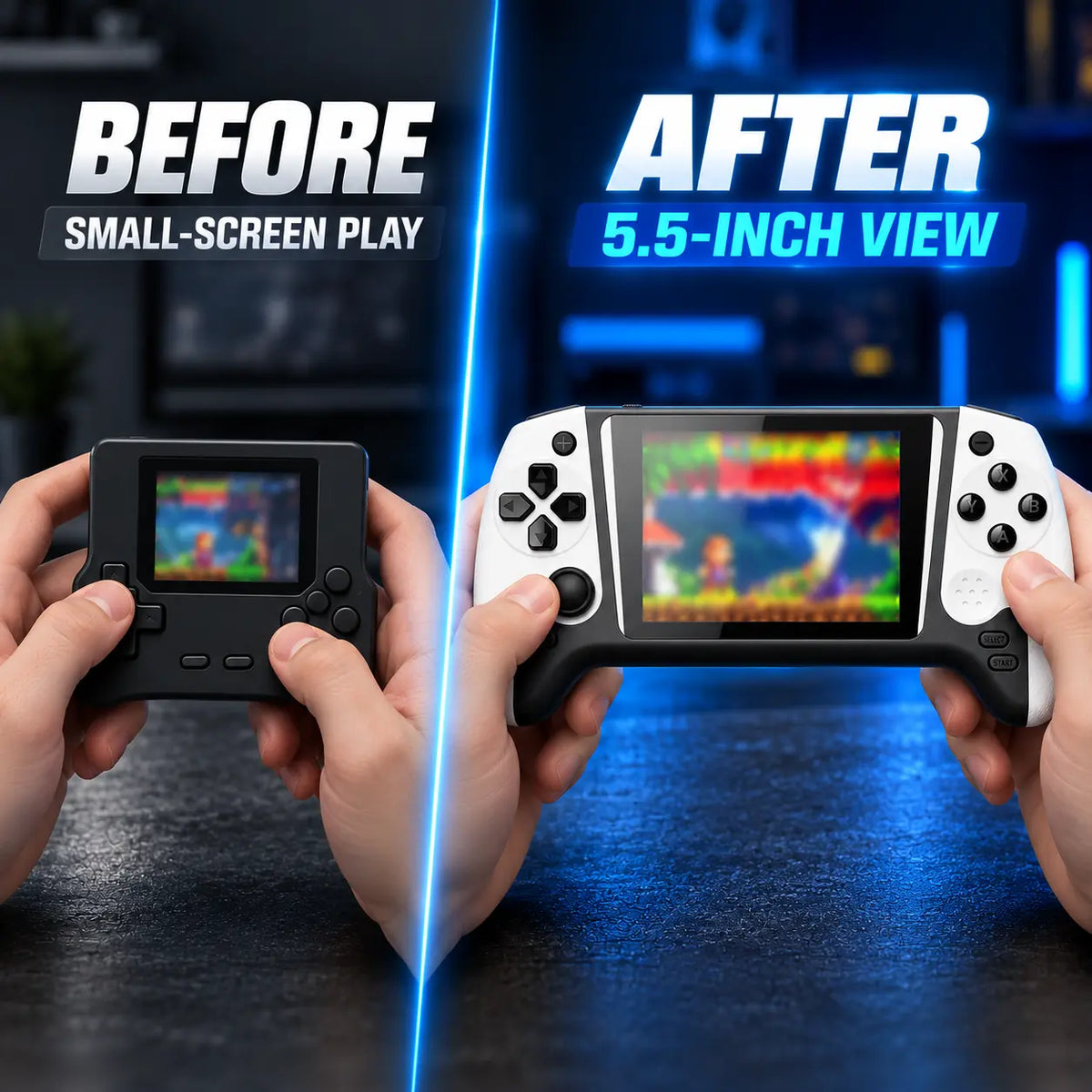 🔥LAST DAY 50% OFF🎮5.5" Portable Retro Gaming Handheld