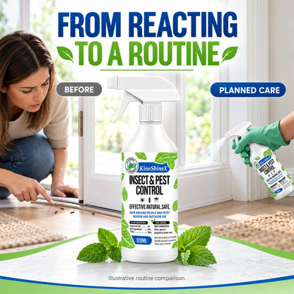 KineShineX Peppermint Pest Repellent Spray – 120 mL