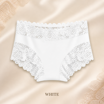 Silky Smooth & Sexy Lace Mid-Waist Panties