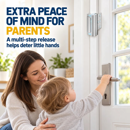 2-Pack Heavy-Duty Door Reinforcement Locks
