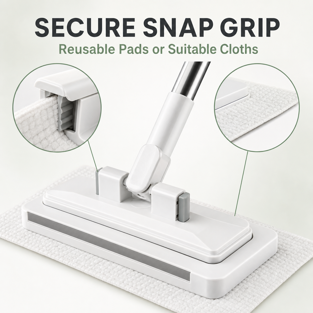 No-Touch Multi-Surface Mini Mop — without bending down or touching the mess.