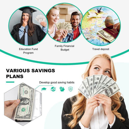 🔥💸100 Envelope Saving Challenged Book