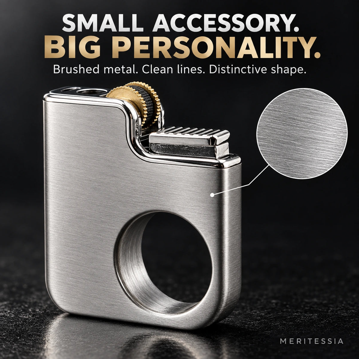 Unique Ring Novelty Keychain Lighters
