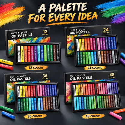 Artist-Grade Soft Oil Pastel Set