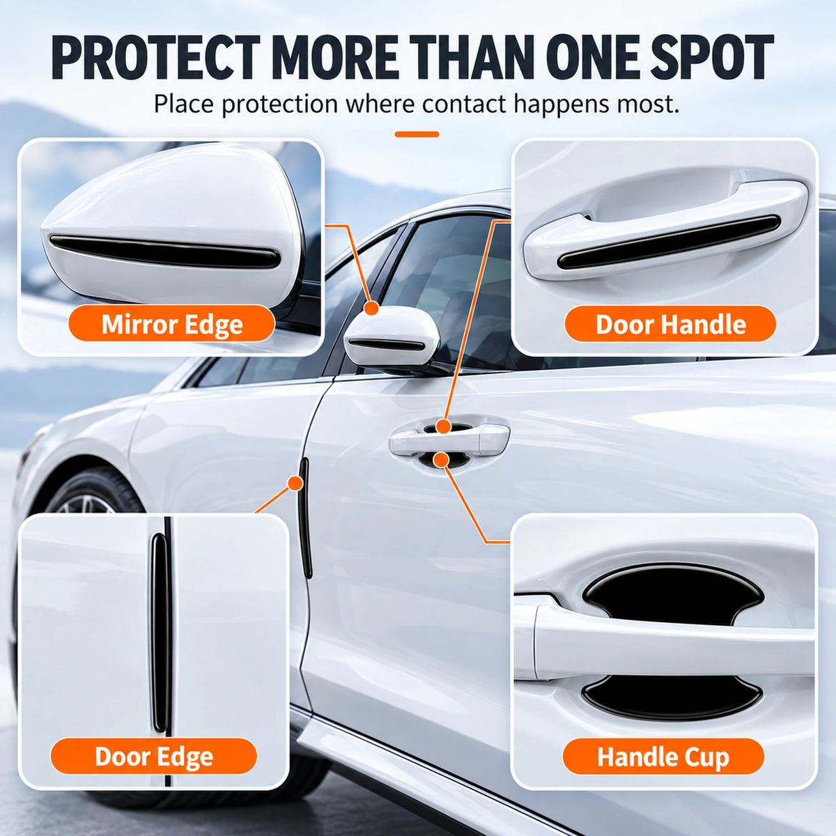 Invisible Car Door Scratch Protectors