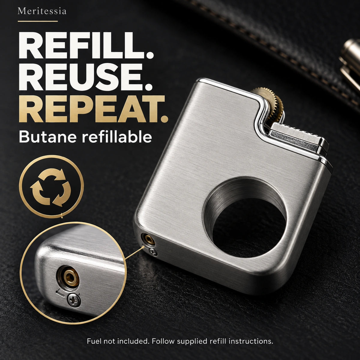 Unique Ring Novelty Keychain Lighters