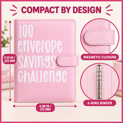 $5,050 Savings Challenge Binder