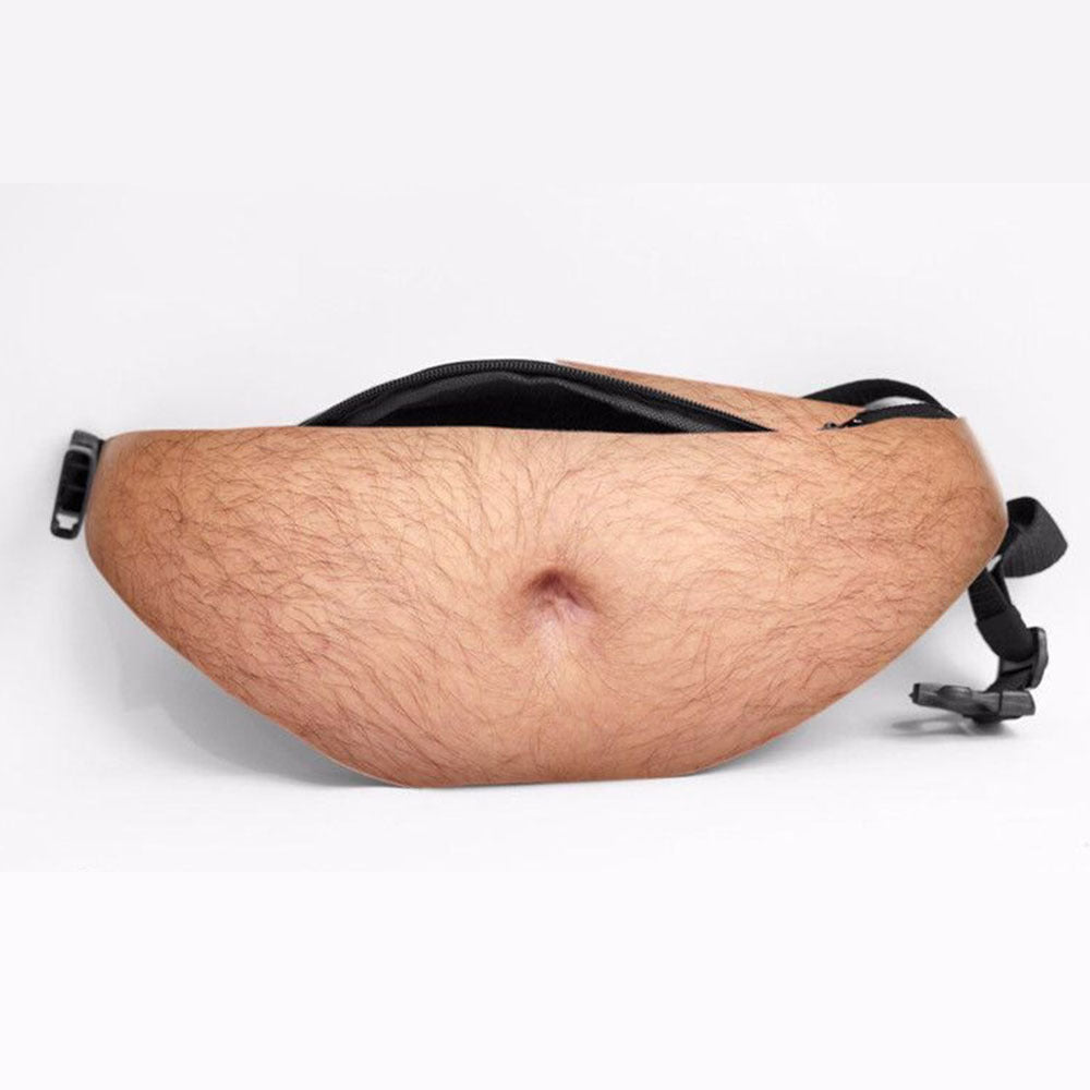 🤣 Fake Belly Funny Fanny Pack