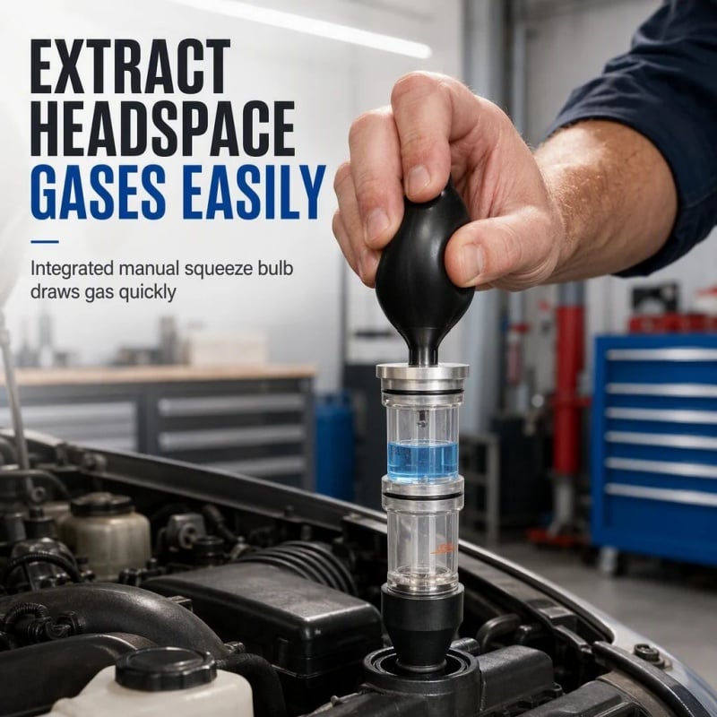 🔧 Combustion Leak Tester | Cooling System Gas Check