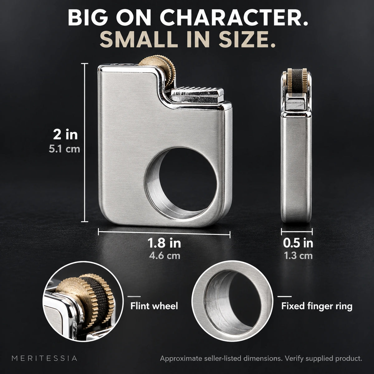 Unique Ring Novelty Keychain Lighters