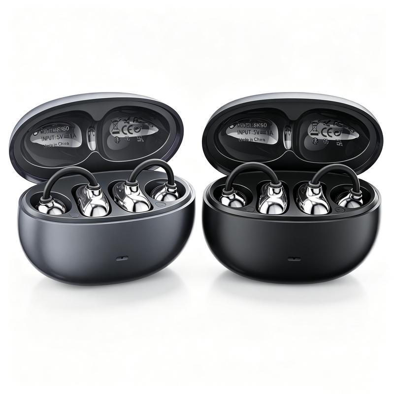 Open-Ear Clip Earbuds 🎧 Comfortable Fit & Bluetooth 6.0 | ZavrlyNia