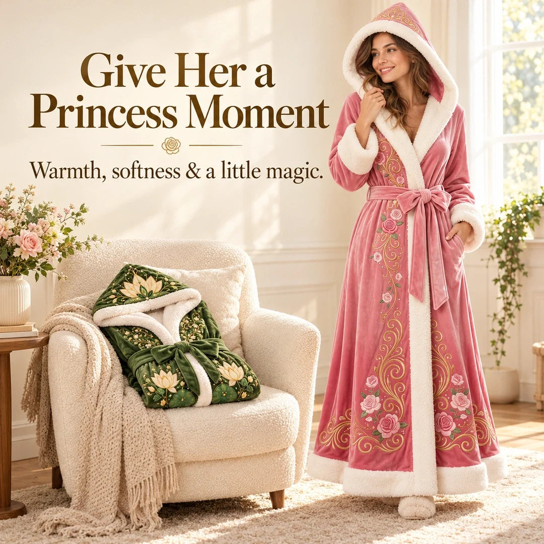 Princess Heated Robe for Cozy Evenings