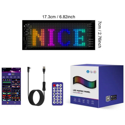 Custom LED Pixel Display | Your Text, Colors & Effects ✨