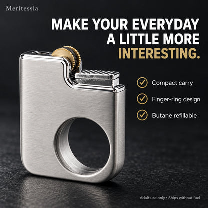 Unique Ring Novelty Keychain Lighters