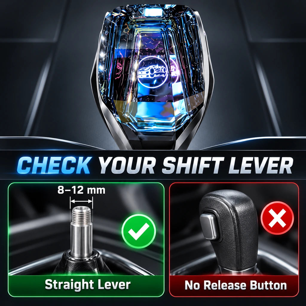 Crystal Touch LED Manual Gear Shift Knob