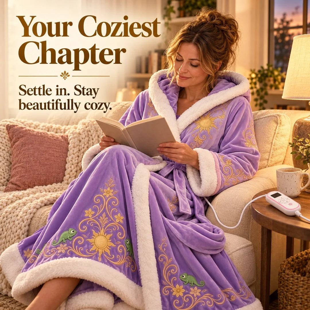 Princess Heated Robe for Cozy Evenings