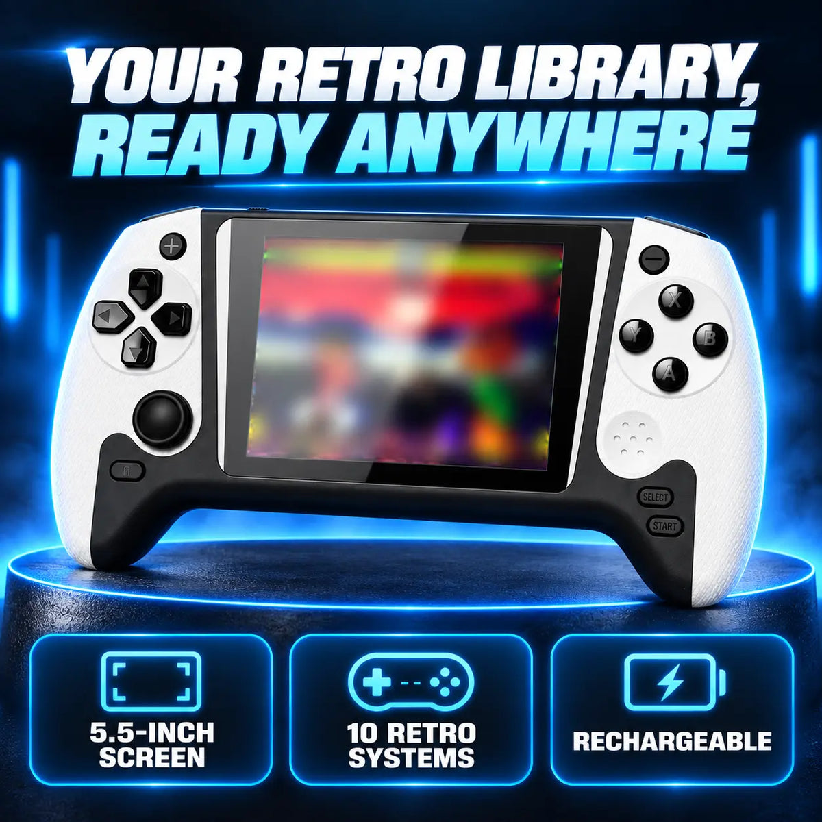 🔥LAST DAY 50% OFF🎮5.5" Portable Retro Gaming Handheld