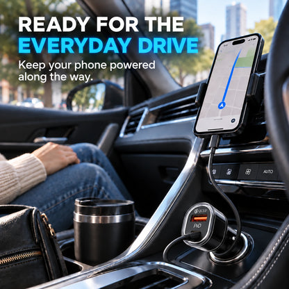2-in-1 Car Charger & Vehicle Finder