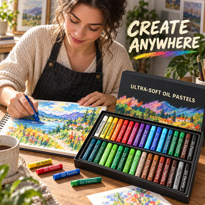 Artist-Grade Soft Oil Pastel Set