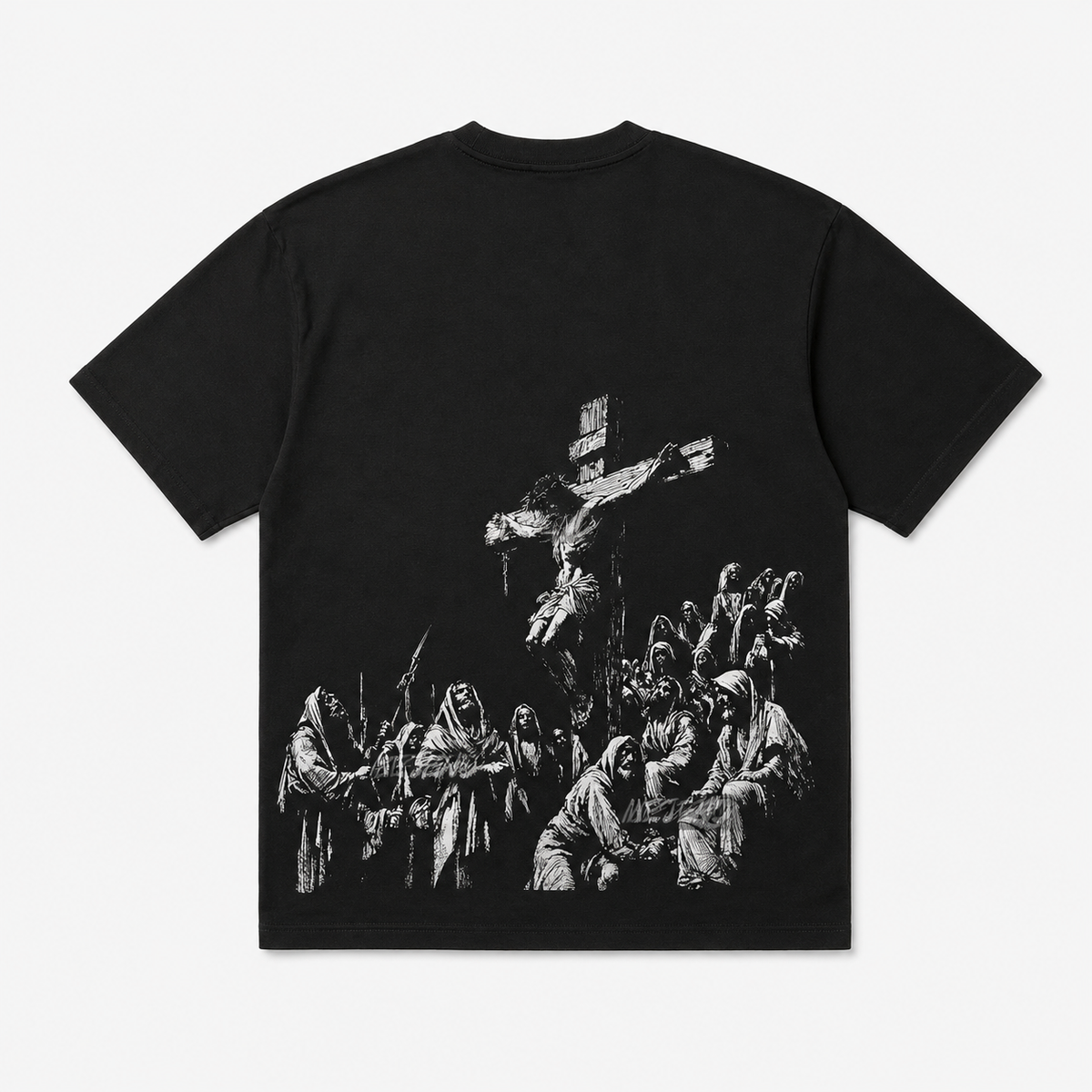 Vintage Last Supper Heavyweight Oversized T-Shirt 🏛️