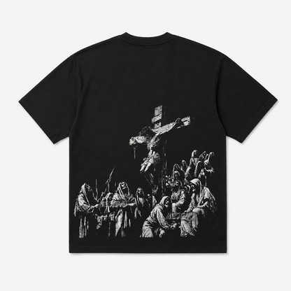 Vintage Last Supper Heavyweight Oversized T-Shirt 🏛️