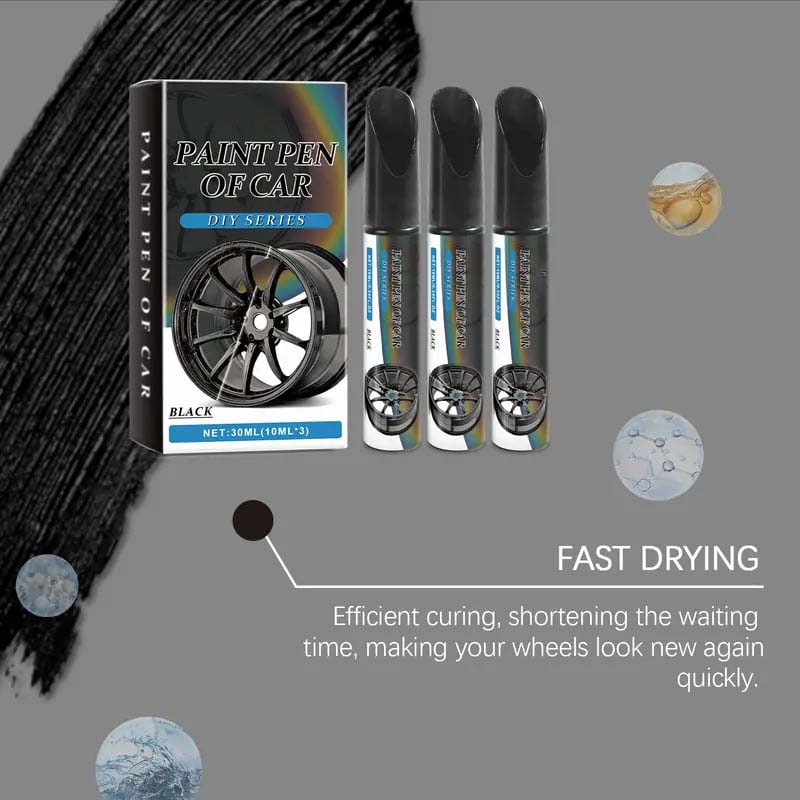 🚀 Professional Wheel Scratch Repair Pen (Instant Curb Rash Eraser)