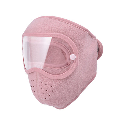 Windproof Fleece Full Face Shield & Anti-Fog Riding Mask
