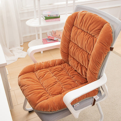 🔥 Plush Heated Chair Cushion – Cozy Warmth for Your Seat & Back 🛋️