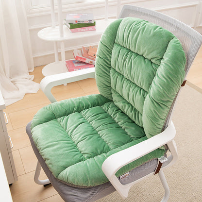🔥 Plush Heated Chair Cushion – Cozy Warmth for Your Seat & Back 🛋️