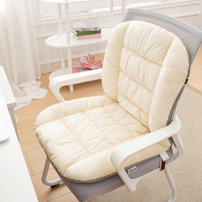 🔥 Plush Heated Chair Cushion – Cozy Seat & Back Warmer