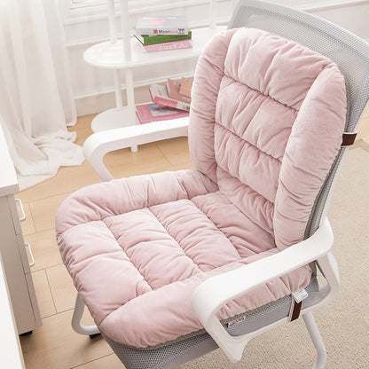 🔥 Plush Heated Chair Cushion – Cozy Seat & Back Warmer