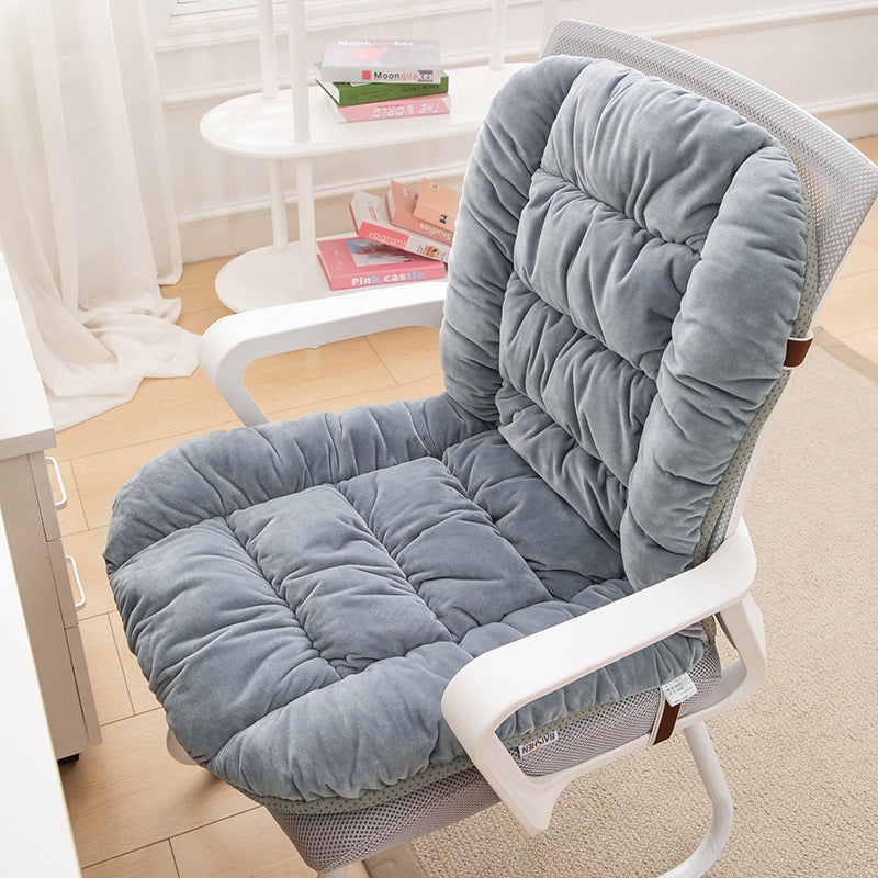 🔥 Plush Heated Chair Cushion – Cozy Warmth for Your Seat & Back 🛋️