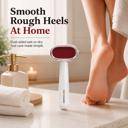 Dual-Sided Foot File for Rough Heels – Wet & Dry Callus Remover