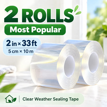 Clear Weather Sealing Tape – Waterproof Window & Door Gap Seal